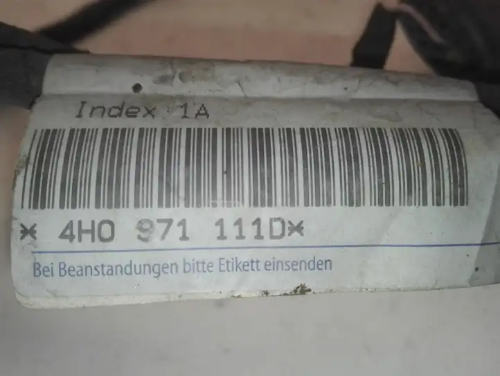 Audi A8 S8 D4 4H (2010 - 2014) 4H0971111D Прочая электропроводка — фото 4