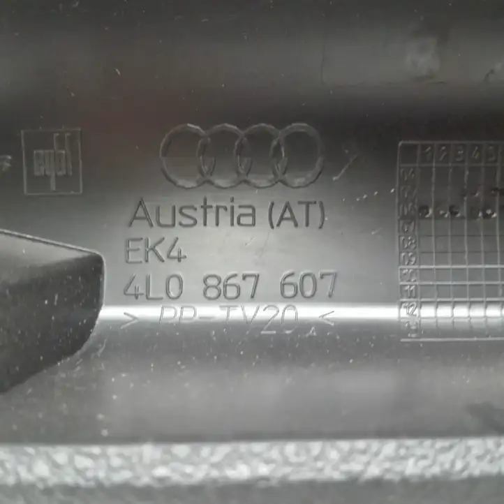 Audi Q7 4L (2005 - 2009) 4L0867607 Прочие детали салона — фото 4