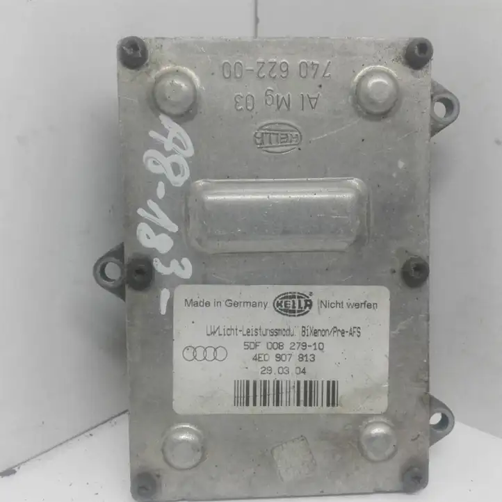 Audi A8 S8 D3 4E (2002 - 2005) 4E0907813 Блок розжига ксенона — фото 1