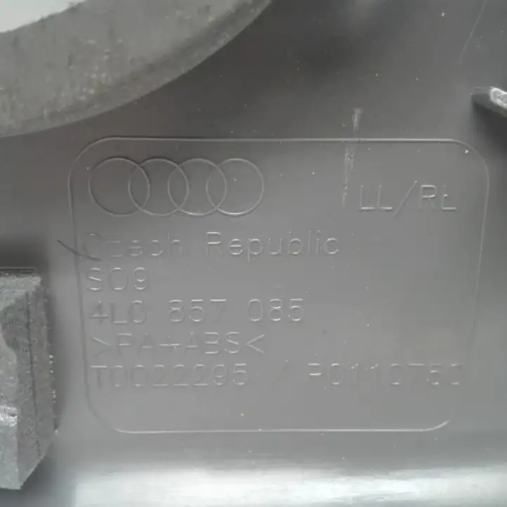 Audi Q7 4L (2005 - 2009) 4L0857085 Боковая отделка панели приборов — фото 3