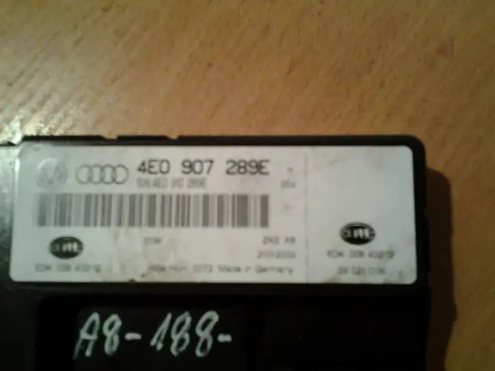 Audi A8 S8 D3 4E (2007 - 2010) 4E0907289E Модуль комфорта — фото 2
