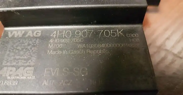 Audi A8 S8 D4 4H (2010 - 2014) 4H0907705K Прочие блоки управления — фото 5