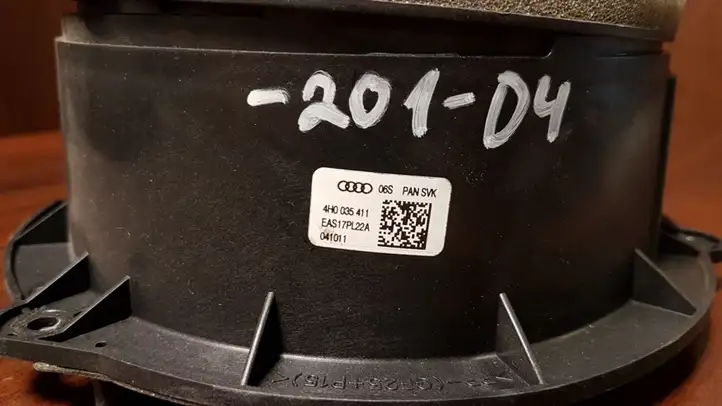 Audi A8 S8 D4 4H (2010 - 2014) 4H0035411 Динамики задних дверей — фото 3