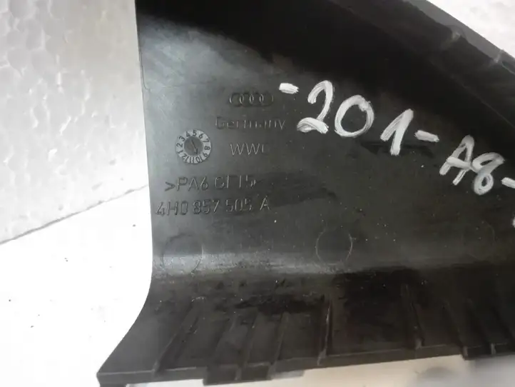 Audi A8 S8 D4 4H (2010 - 2014) 4H0857505A Пластиковая отделка зеркала — фото 2