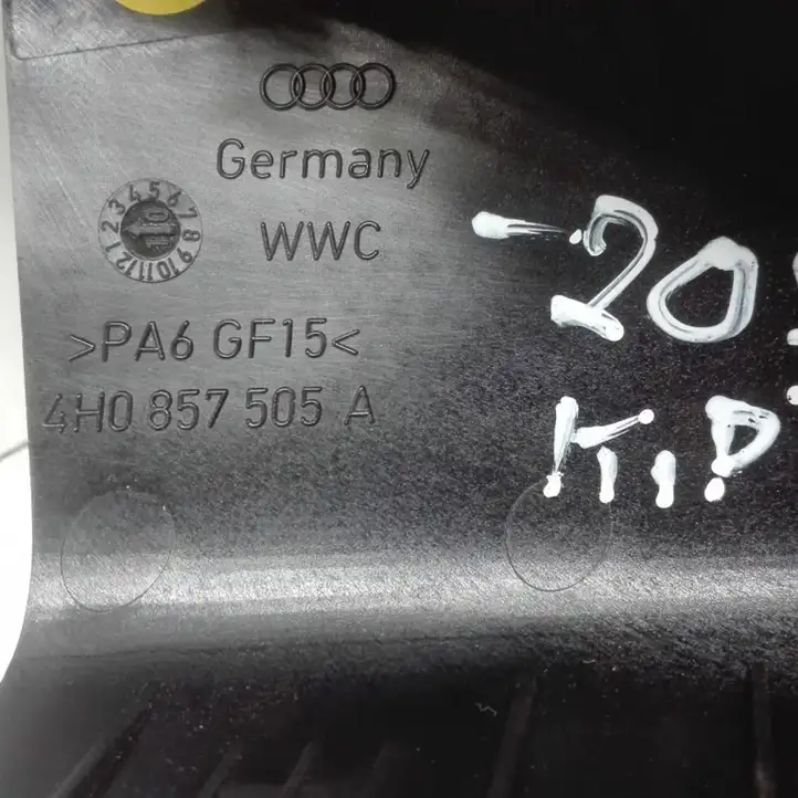 Audi A8 S8 D4 4H (2010 - 2014) 4H0857505A Пластиковая отделка зеркала — фото 4