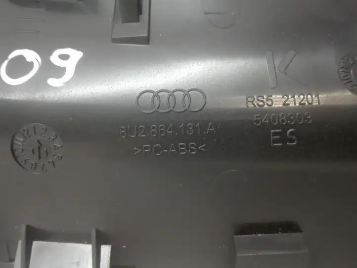 Audi Q3 8U (2011 - 2014) 8U2864131A Другая деталь консоли (туннеля) — фото 2