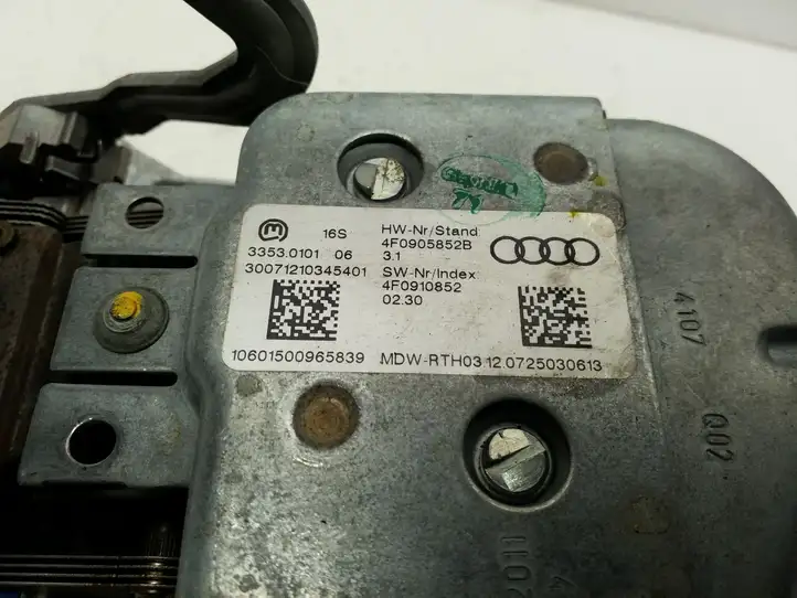 Audi A6 S6 C6 4F (2008 - 2011) 4F0905852B Блокиратор руля — фото 8