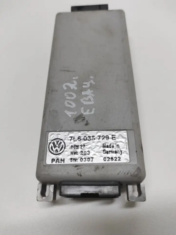 Volkswagen Touareg I (2002 - 2010) 7L6035729E Блок управления двигателем (ЭБУ) — фото 4