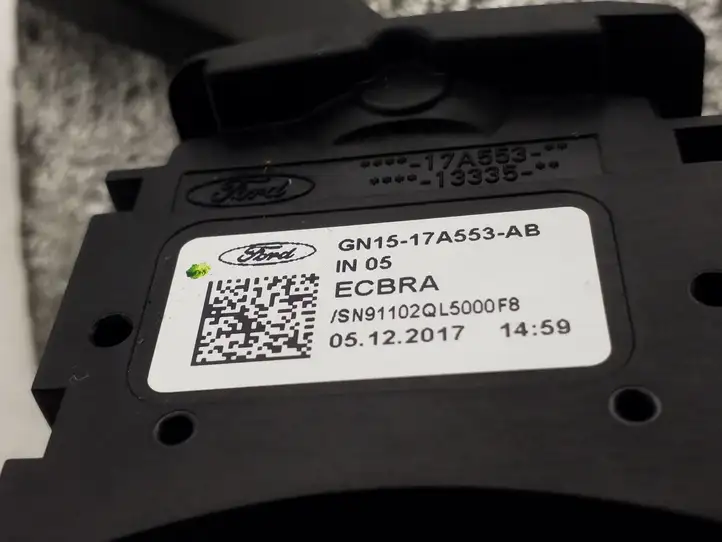 Ford Ecosport (2018 - ) GN1517A553AB Переключатель стеклоочистителей — фото 3