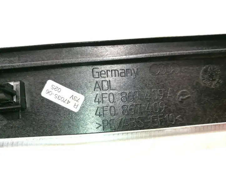 Audi A6 Allroad C6 (2006 - 2008) 4F0867409A Декоративная накладка передней двери — фото 5