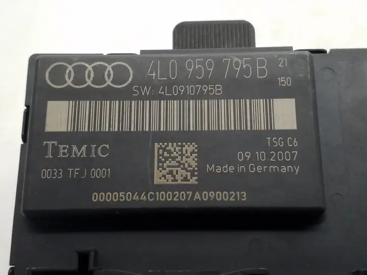 Audi Q7 4L (2005 - 2009) 4L0959795B Блок управления дверью — фото 3