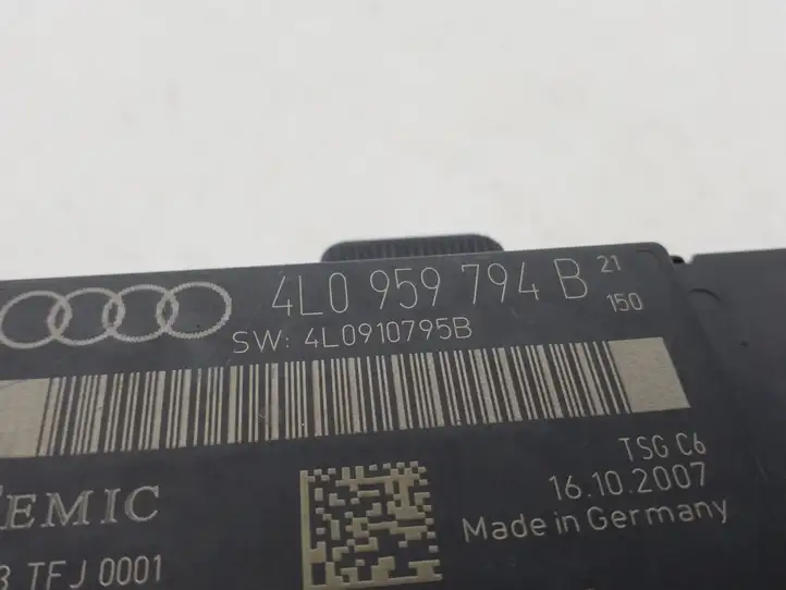 Audi Q7 4L (2005 - 2009) 4L0959794B Блок управления дверью — фото 3