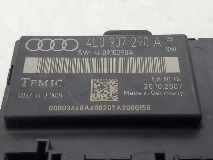 Audi Q7 4L (2005 - 2009) 4L0907290A Блок управления дверью — фото 3