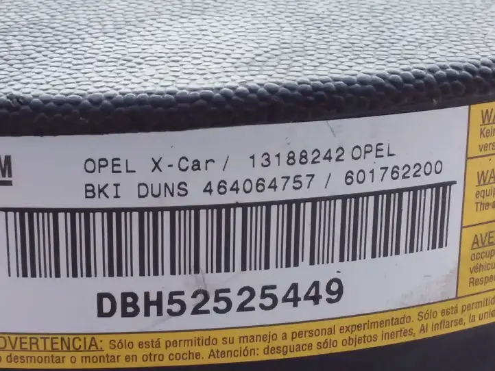 Opel Meriva A (2002 - 2006) 13188242 Подушка безопасности руля — фото 4