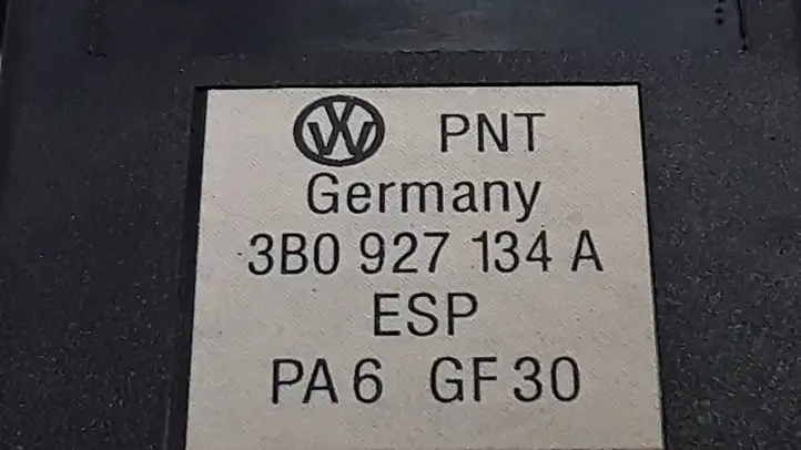 Volkswagen PASSAT B5.5 (2001 - 2005) 3B0927134A Кнопка ESP — фото 3