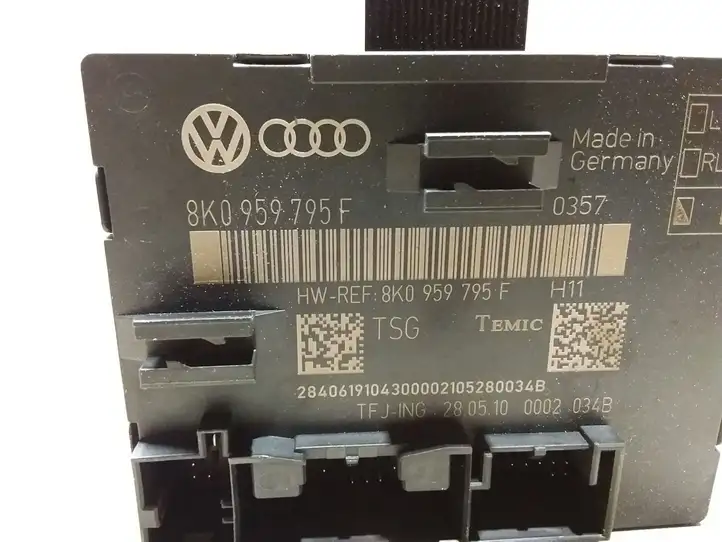 Audi A4 S4 B8 8K (2007 - 2011) 8K0959795F Блок управления дверью — фото 3