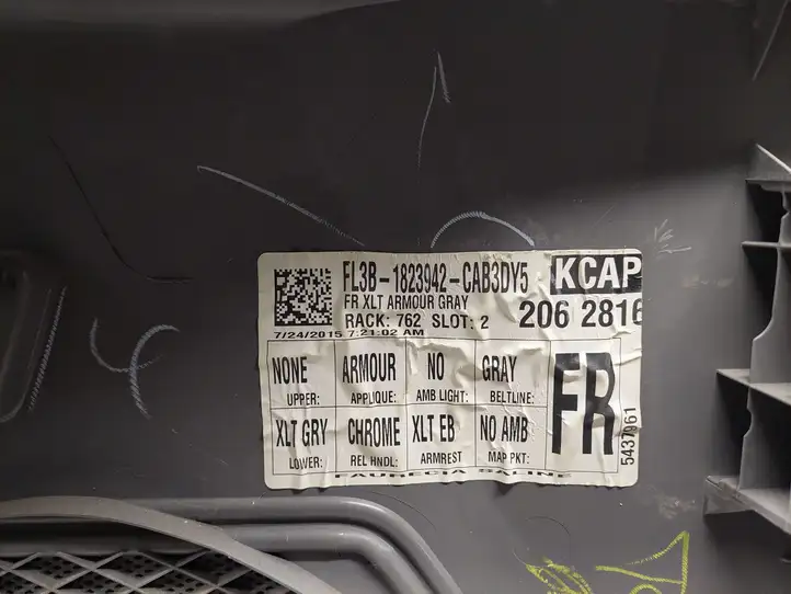 Ford F150 (2014 - 2018) FL3B1823942CAB3DY5 Обшивка передней двери — фото 8