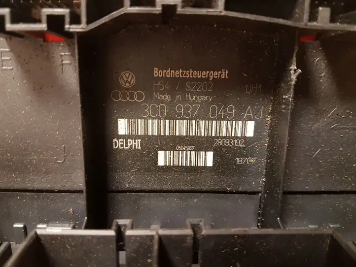 Volkswagen PASSAT B6 (2005 - 2010) 3C0937049AJ Модуль комфорта — фото 2