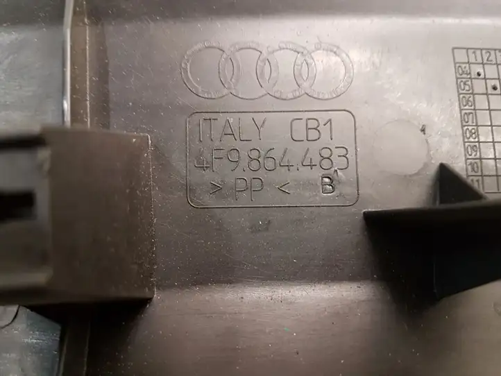 Audi A6 S6 C6 4F (2008 - 2011) 4F9864483 Отделка порога багажника — фото 4