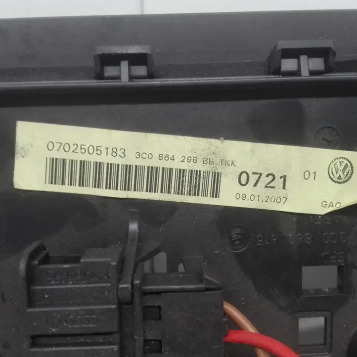 Volkswagen PASSAT B6 (2005 - 2010) 3C0864298BB Задний воздушный дефлектор — фото 4