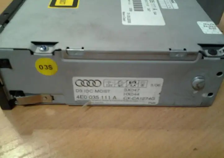 Audi A6 Allroad C6 (2006 - 2008) 4E0035111A CD/DVD чейнджер — фото 3