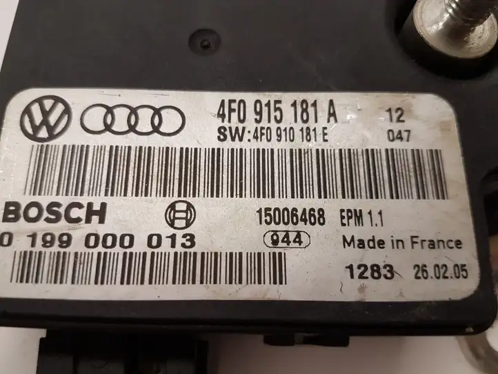 Audi A6 S6 C6 4F (2004 - 2008) 4F0915181A Прочие блоки управления — фото 3