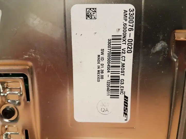 Audi A8 S8 D4 4H (2010 - 2014) 4G1035223A Усилитель звука — фото 4