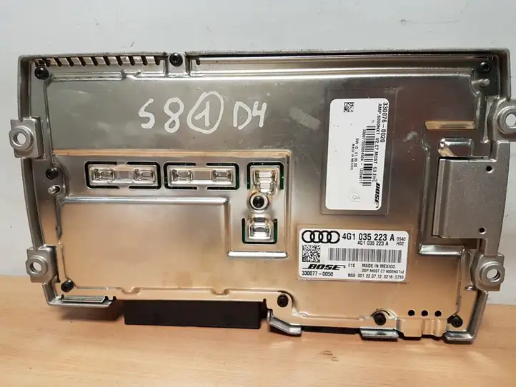 Audi A8 S8 D4 4H (2010 - 2014) 4G1035223A Усилитель звука — фото 8