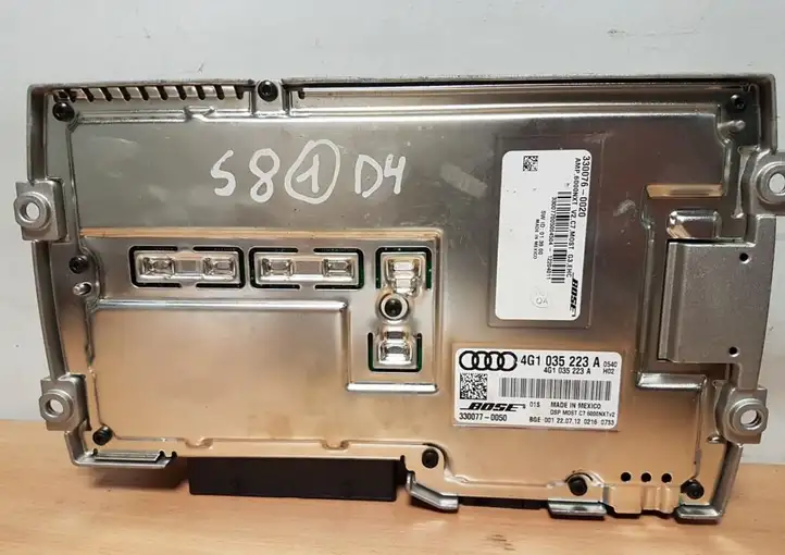 Audi A8 S8 D4 4H (2010 - 2014) 4G1035223A Усилитель звука — фото 9