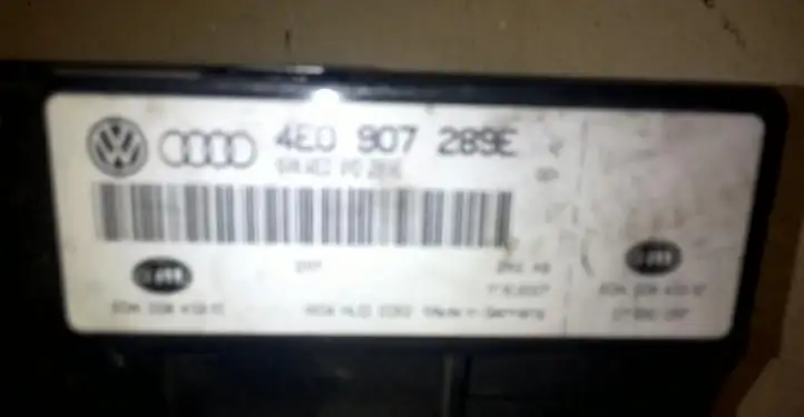 Audi Q7 4L (2005 - 2009) 4E0907289E Модуль комфорта — фото 3