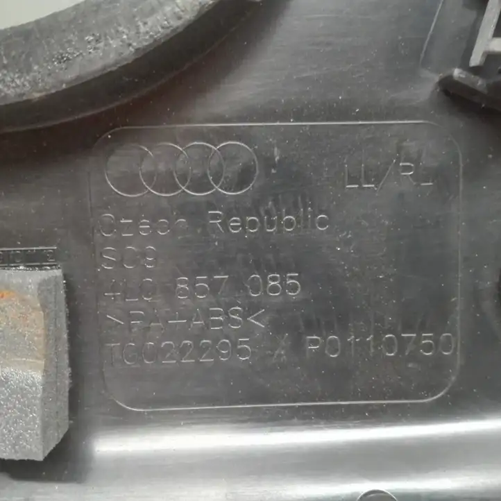 Audi Q7 4L (2005 - 2009) 4L0857085 Боковая отделка панели приборов — фото 4