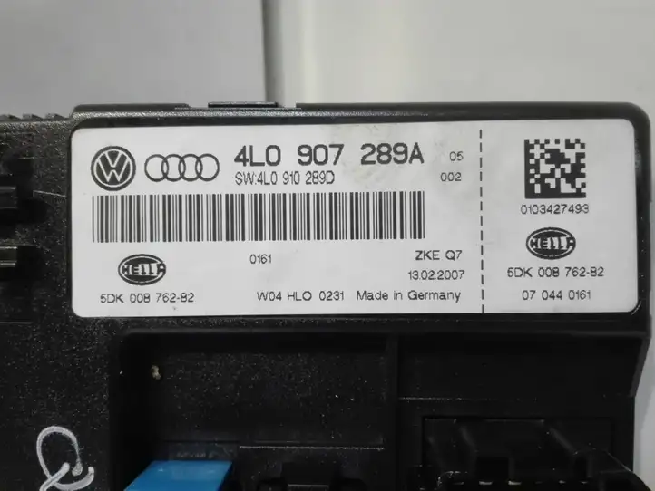 Audi Q7 4L (2005 - 2009) 4L0907289A Модуль комфорта — фото 6