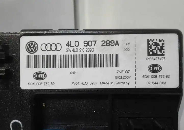 Audi Q7 4L (2005 - 2009) 4L0907289A Модуль комфорта — фото 7