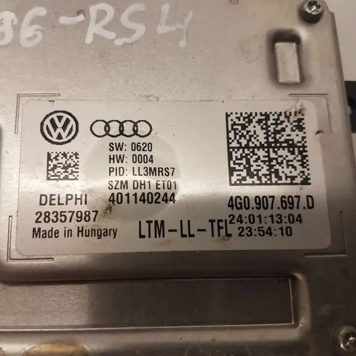 Audi RS4 (2012 - 2015) 4G0907697D Блок розжига ксенона — фото 2