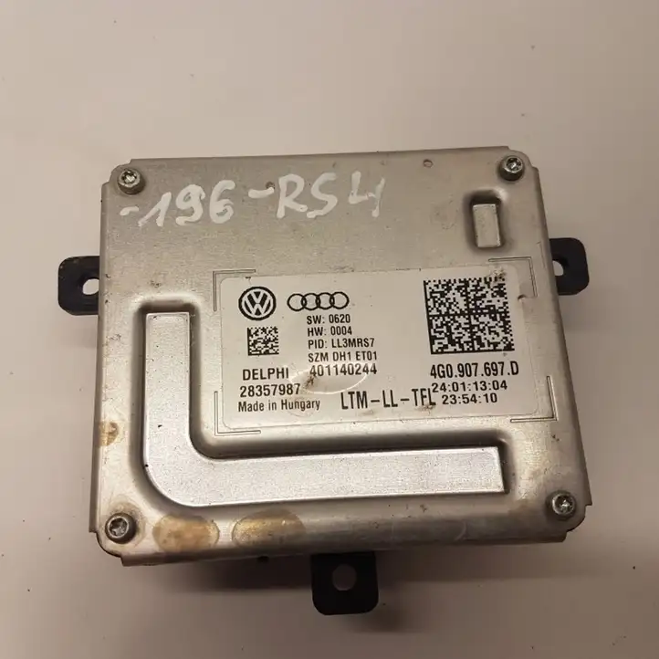 Audi RS4 (2012 - 2015) 4G0907697D Блок розжига ксенона — фото 3