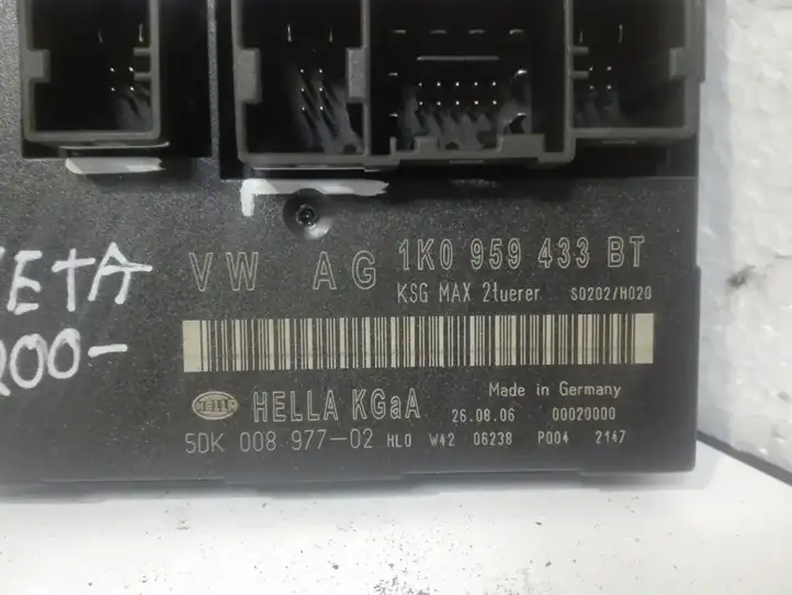 Volkswagen Jetta V (2005 - 2010) 1K0959433BT Модуль комфорта — фото 2
