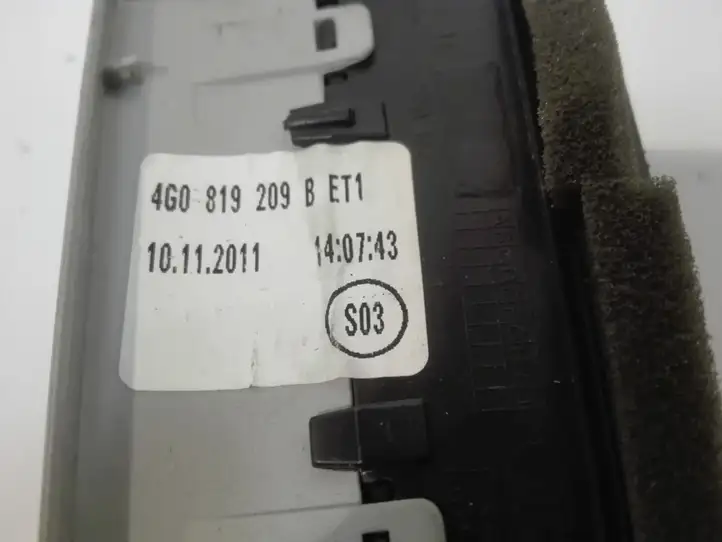 Audi A8 S8 D4 4H (2010 - 2014) 4G0819209B Боковой воздушный дефлектор — фото 2