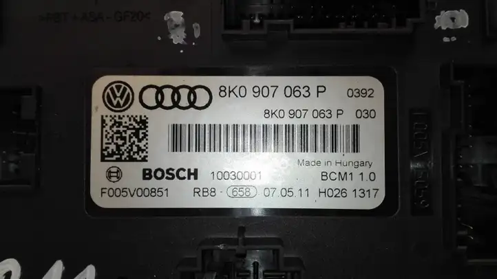 Audi A5 8T 8F (2007 - 2011) 8K0907063P Модуль комфорта — фото 3