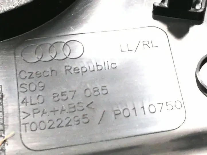 Audi Q7 4L (2005 - 2009) 4L0857085 Боковая отделка панели приборов — фото 2