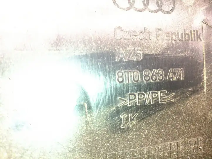 Audi A5 8T 8F (2007 - 2011) 8T0863471 Отделка порога багажника — фото 5
