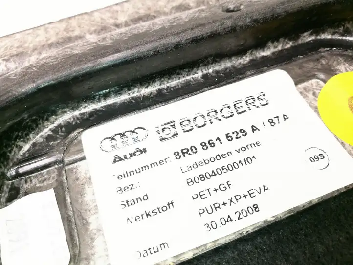 Audi Q5 SQ5 (2008 - 2012) 8R0861529A Коврик багажника — фото 4