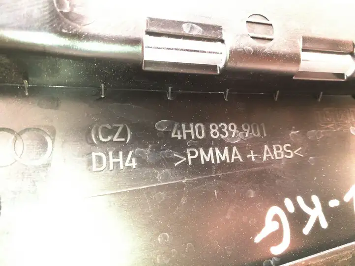 Audi A8 S8 D4 4H (2010 - 2014) 4H0839901 Накладка стекла задней двери — фото 4