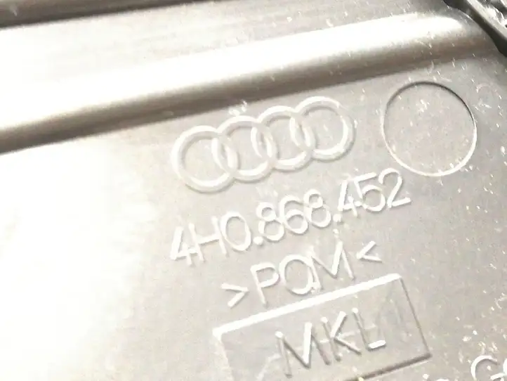 Audi A8 S8 D4 4H (2010 - 2014) 4H0868452 Накладка динамика задней двери — фото 3
