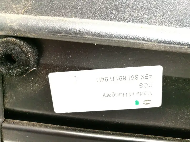 Audi A6 S6 C5 4B (2001 - 2004) 4B9861691B Шторка багажника (сетка) — фото 3