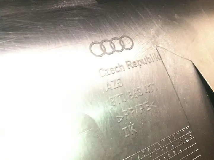 Audi A5 8T 8F (2007 - 2011) 8T0863471 Отделка порога багажника — фото 5