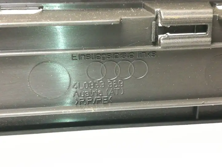 Audi Q7 4L (2005 - 2009) 4L0853369 Внутренняя отделка переднего порога — фото 5