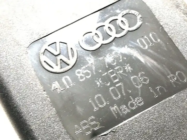 Audi Q7 4L (2005 - 2009) 4L0857739G Задний средний замок ремня — фото 4