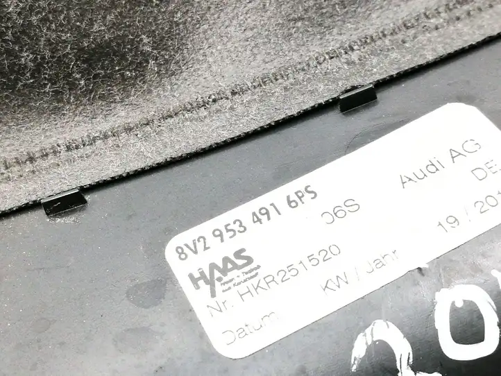 (2014 - 2018) 8V0953515 Обшивка рулевой колонки — фото 6