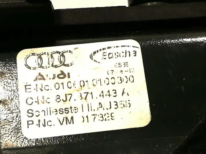 Audi A4 S4 B7 8E 8H (2004 - 2009) 8J7871443A Замок складной крыши — фото 3