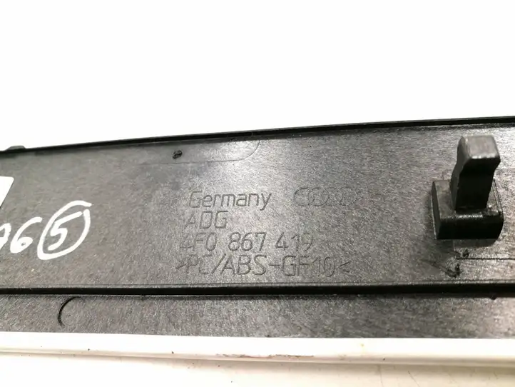 Audi A6 S6 C6 4F (2004 - 2008) 4F0867419 Обшивка задней двери — фото 6